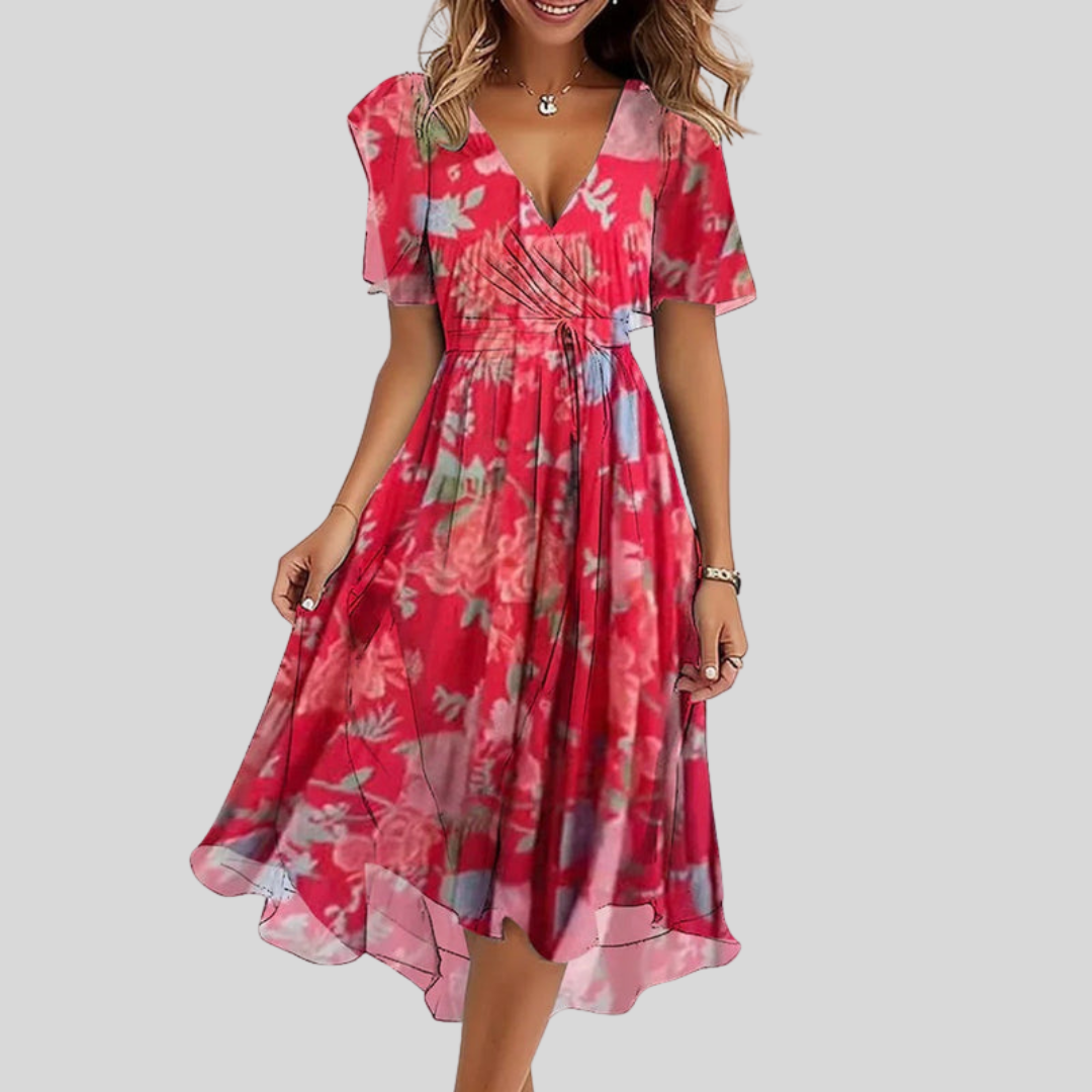 ELEGANT SUMMER DRESS FOR WOMEN