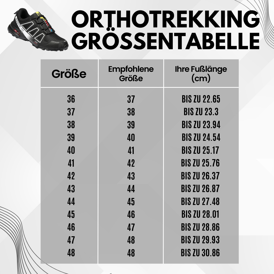 OrthoTrekking | ergonomski čevlji za pohodništvo in hojo, ki lajšajo bolečine