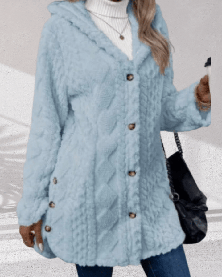 Celine | Mehka Teddy-jaketa