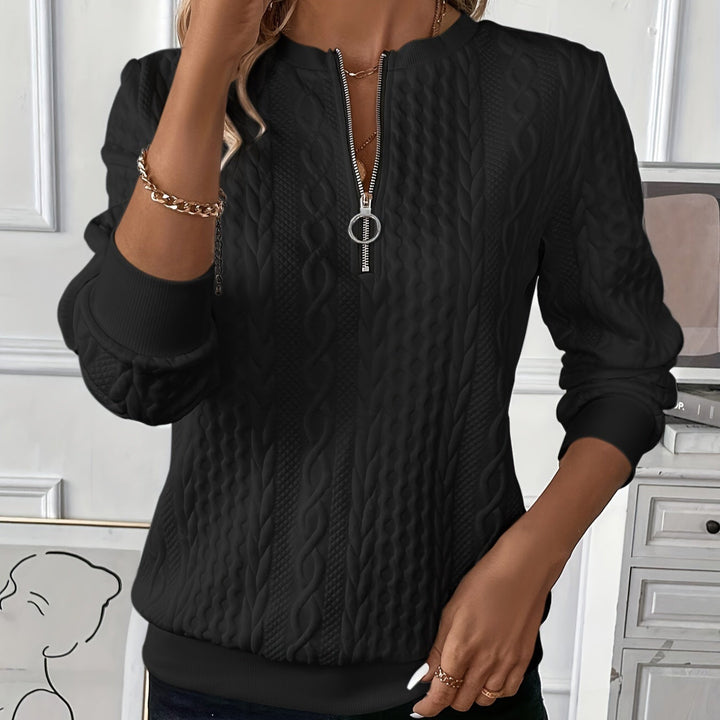 LUCIA I Pulover z zadrgo