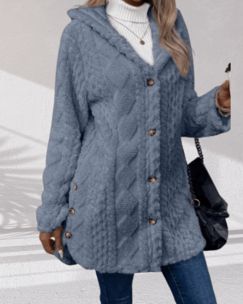 Celine | Mehka Teddy-jaketa