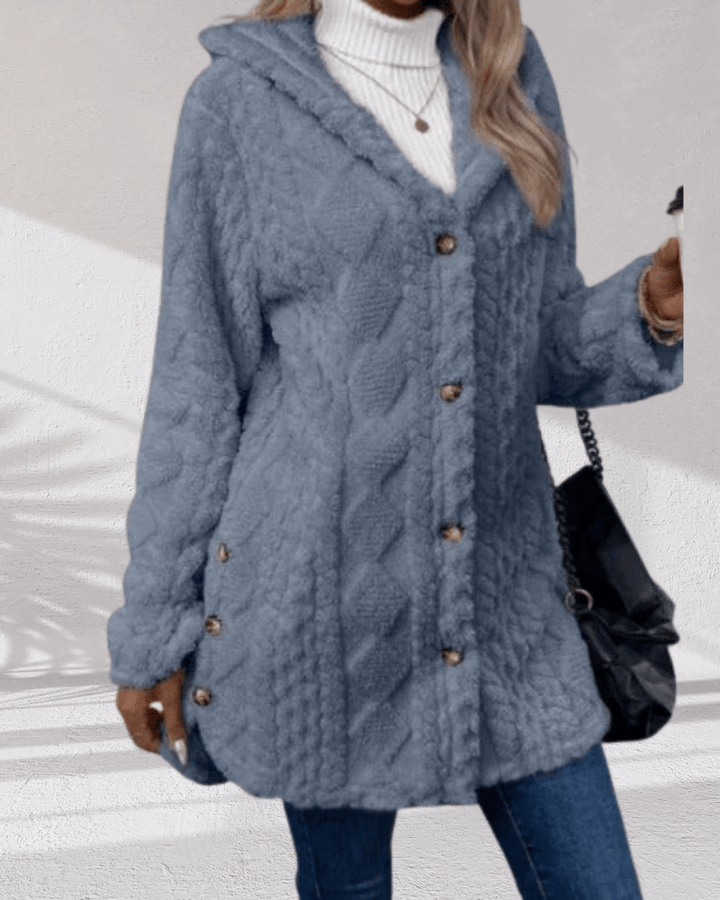 Celine | Mehka Teddy-jaketa