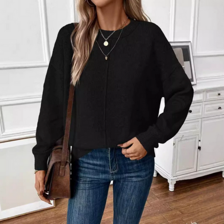 Chrysa | Priložnostni mehki pleteni pulover