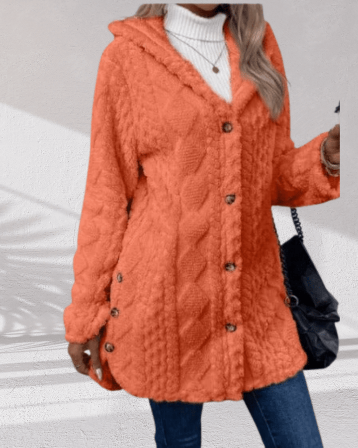 Celine | Mehka Teddy-jaketa