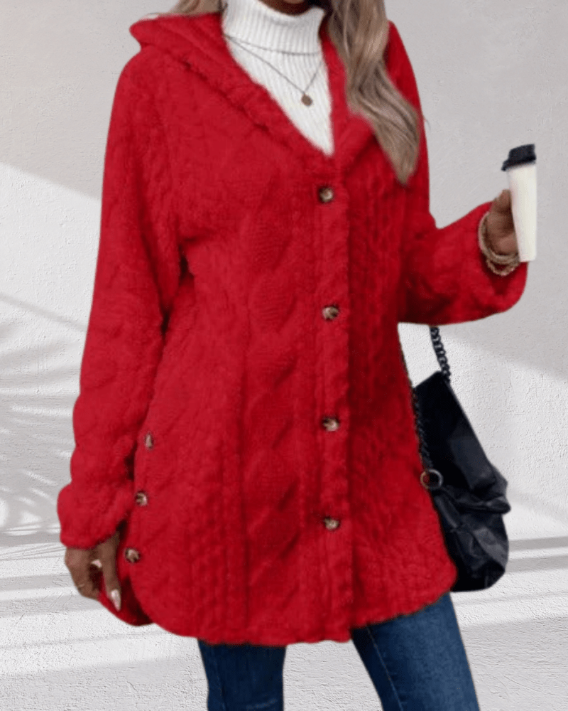 Celine | Mehka Teddy-jaketa