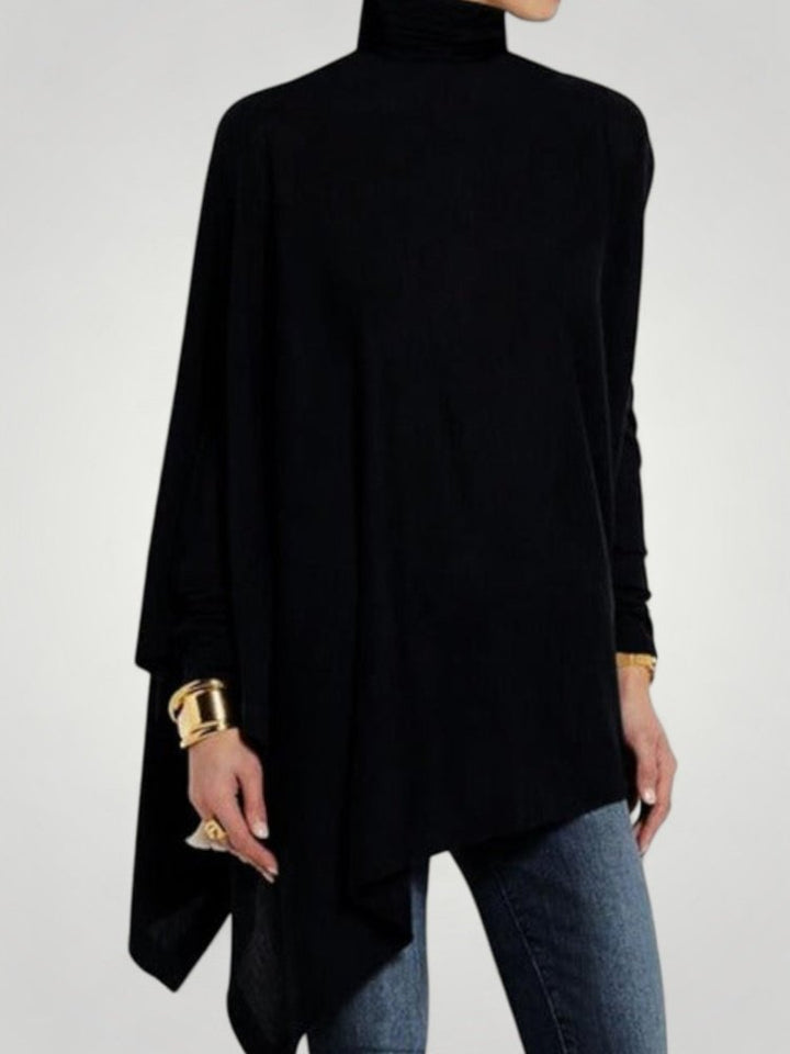 Almut | Asimetrična dolga majica z eleganco