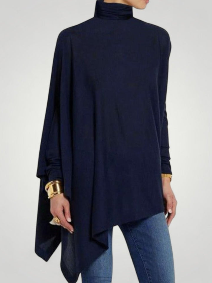 Almut | Asimetrična dolga majica z eleganco