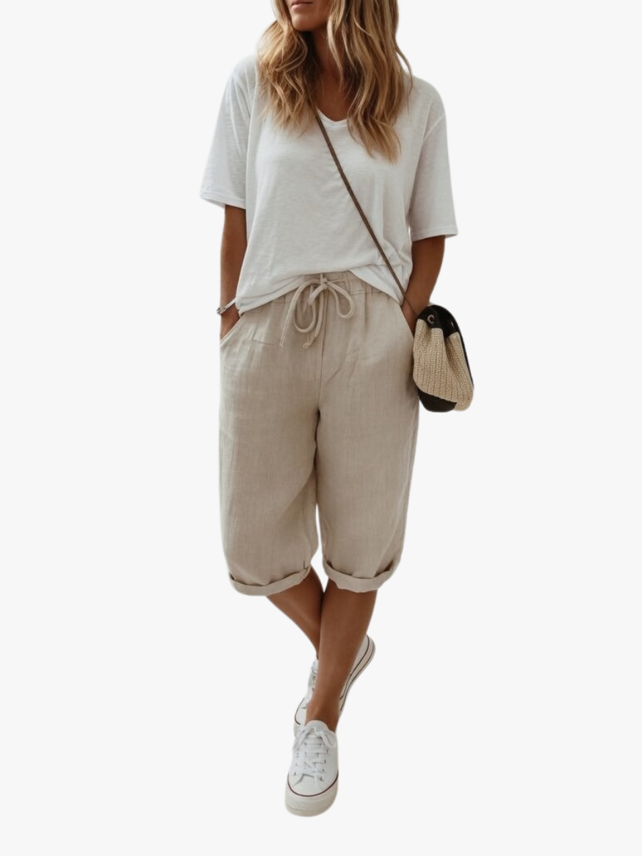 SUMMER BERMUDA SHORTS FOR WOMEN