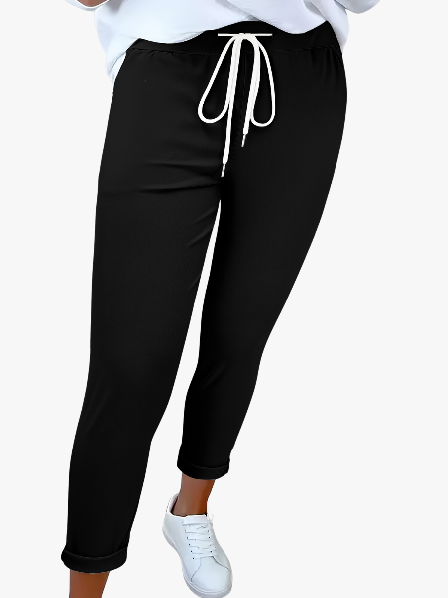 MODERN PANTS WITH DRAWSTRING FOR WOMEN