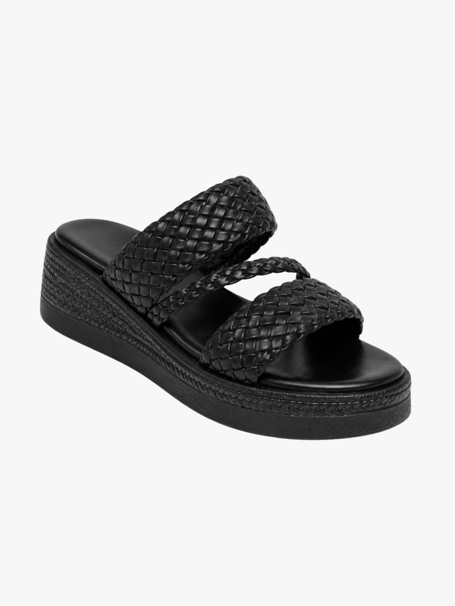 WOVEN WEDGE SANDALS FOR WOMEN
