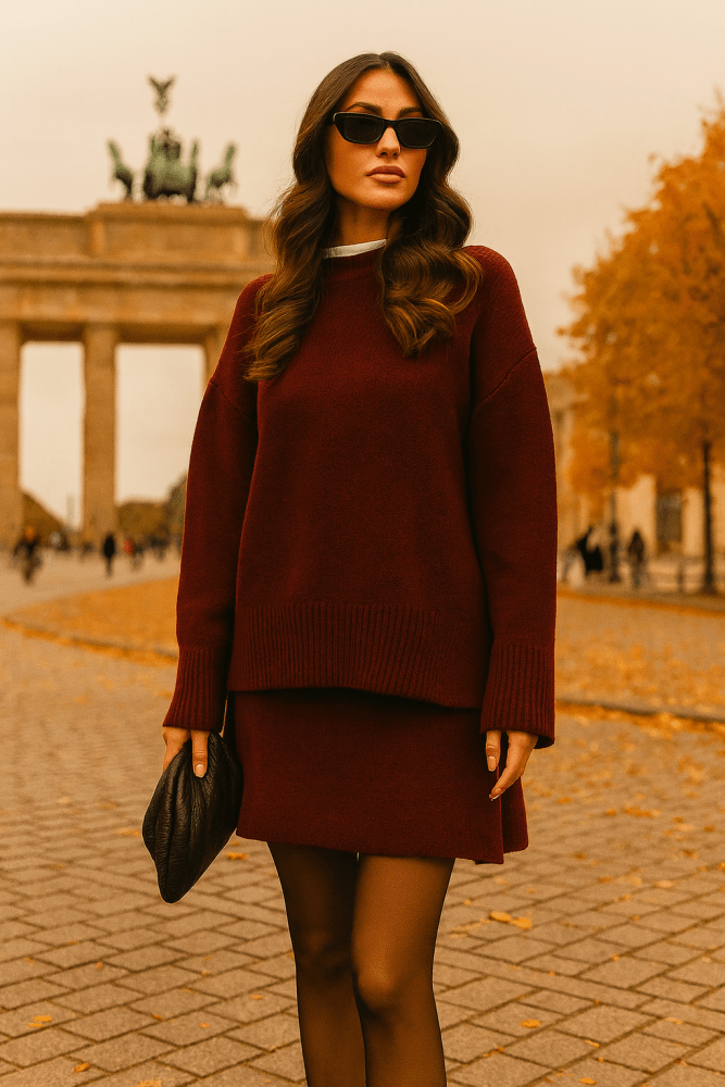 Nora | Set iz prijetnega pletenja