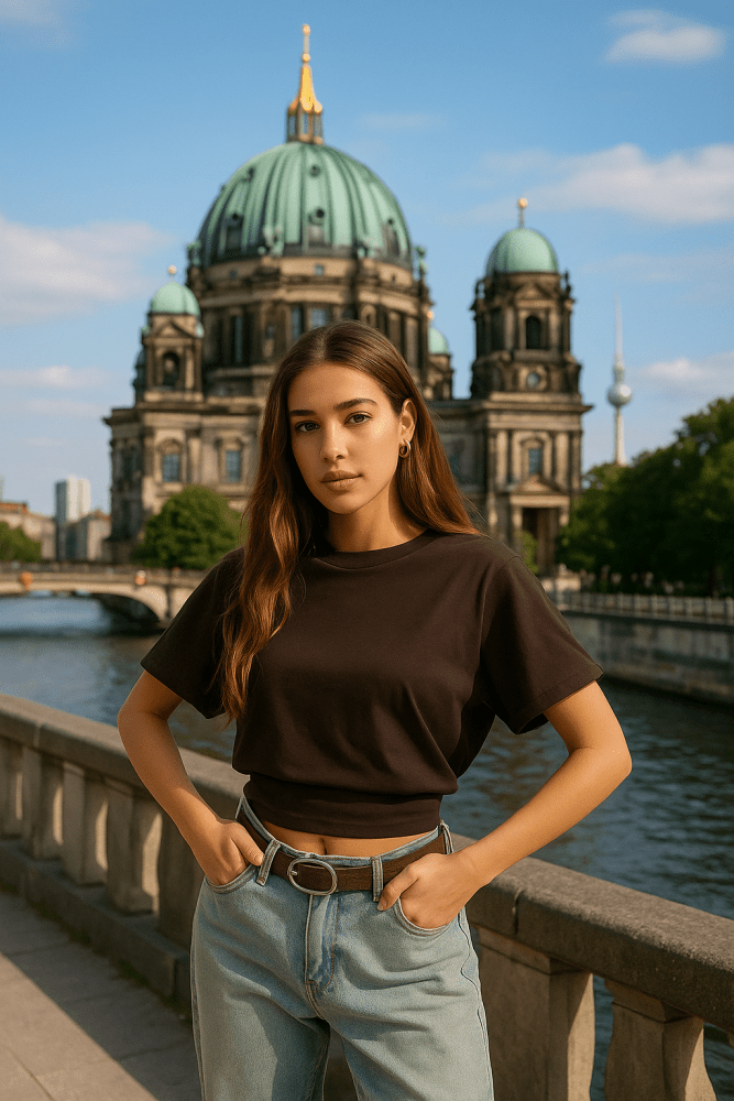 Maila | Enostavna majica, močan videz