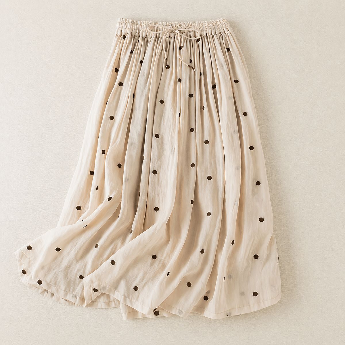 COTTON AND LINEN CHILDREN'S SKIRT FOR WOMEN
