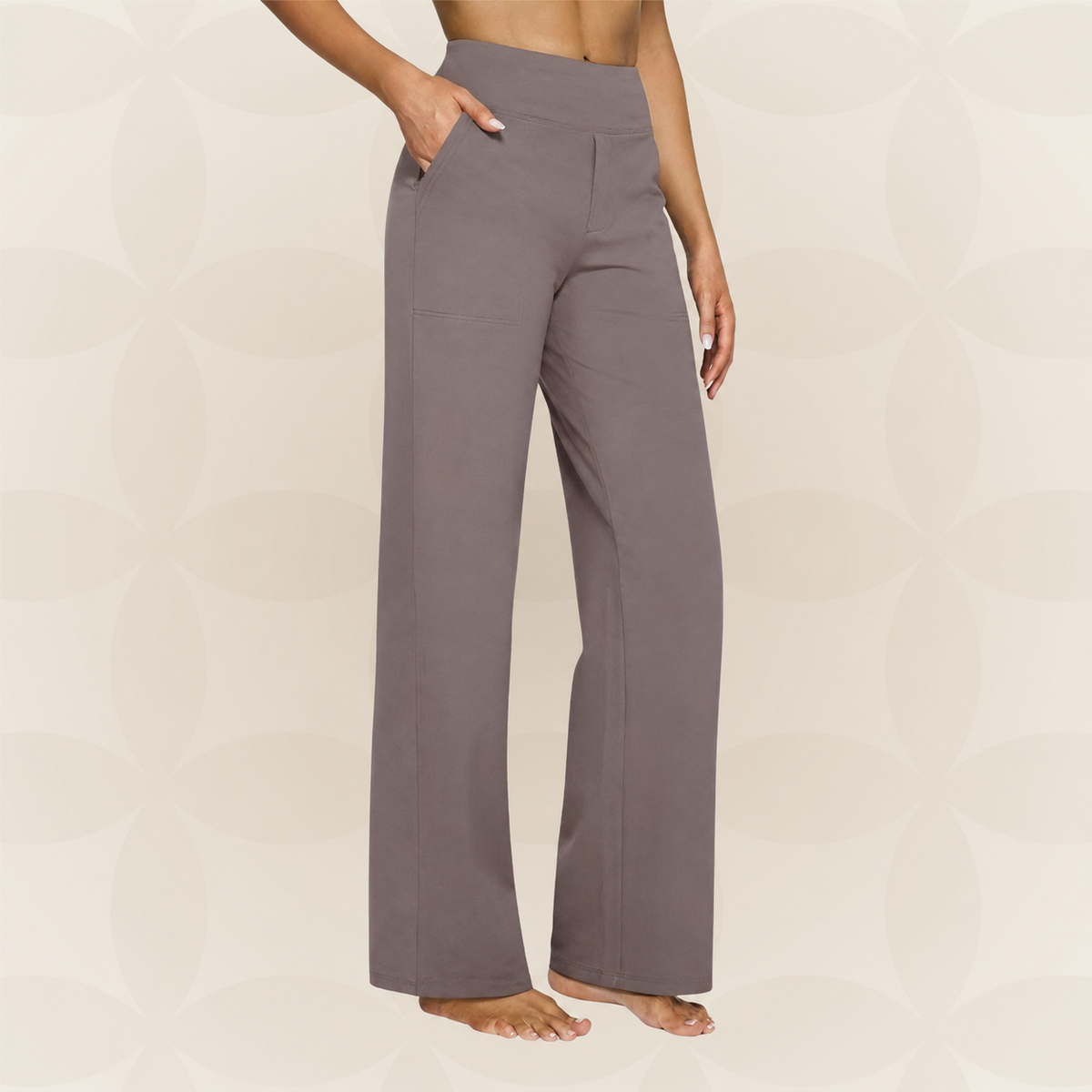 CHIC ELASTIC PANTS FOR WOMEN