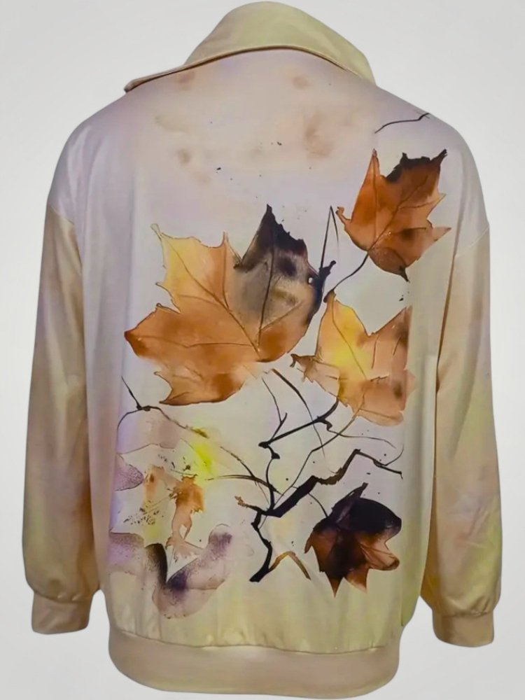 Elke-Marie | Eleganten cvetlični pulover za vsako priložnost