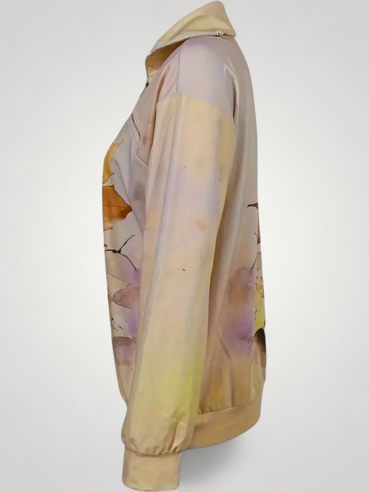 Elke-Marie | Eleganten cvetlični pulover za vsako priložnost