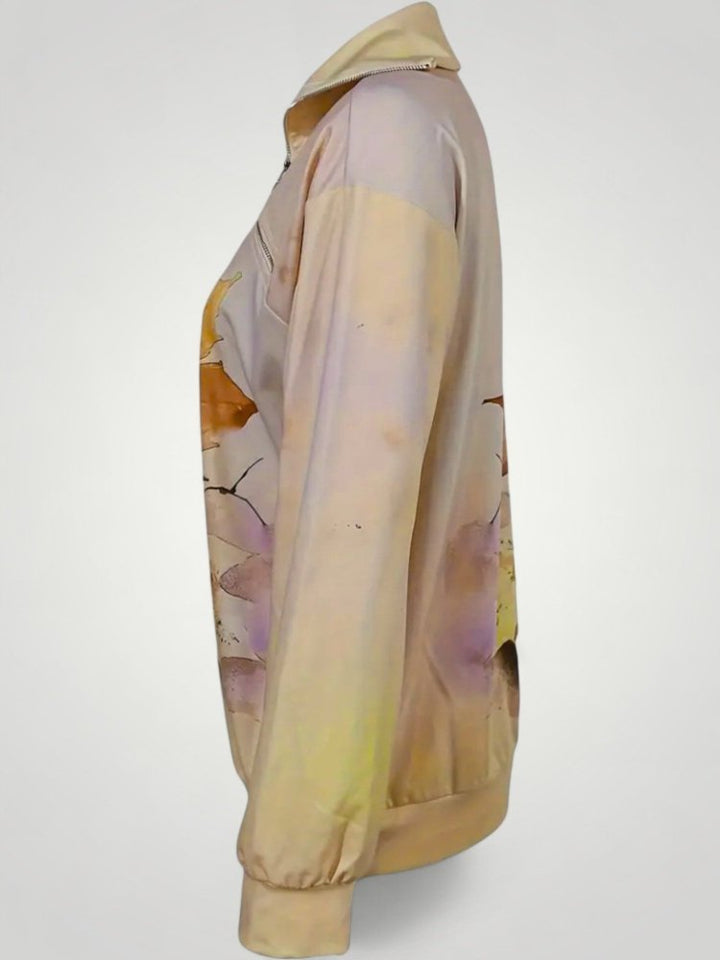 Elke-Marie | Eleganten cvetlični pulover za vsako priložnost