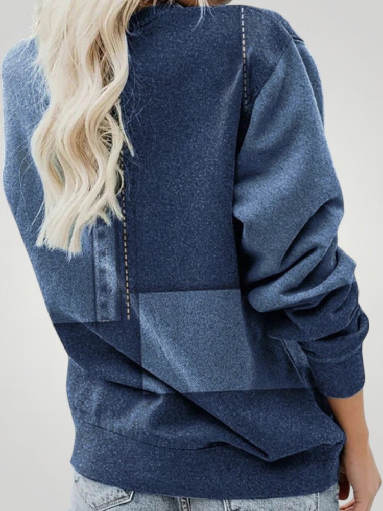 Irina | Eleganten pulover za ženske z igrivim motivom mačke