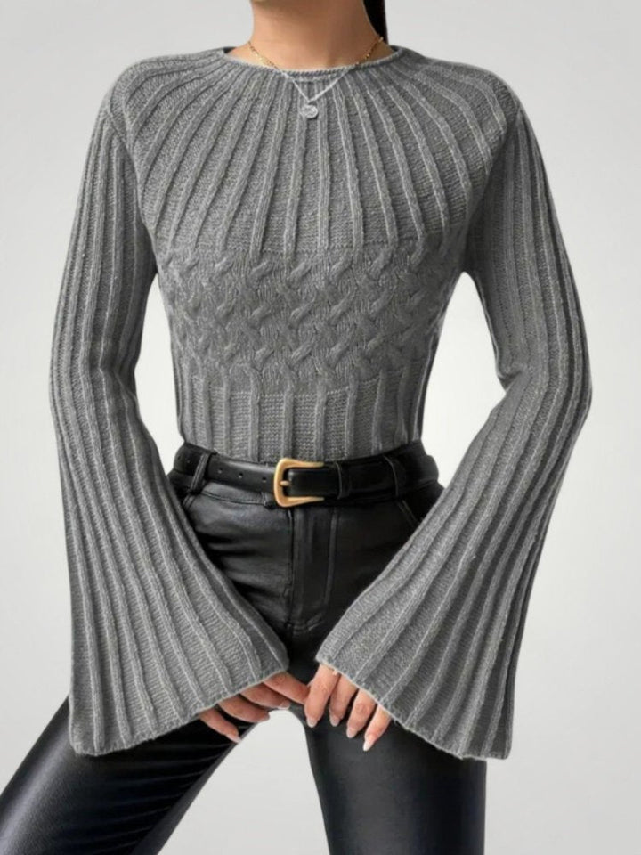Viktoria-luise | Eleganten pulover z razširjenimi rokavi