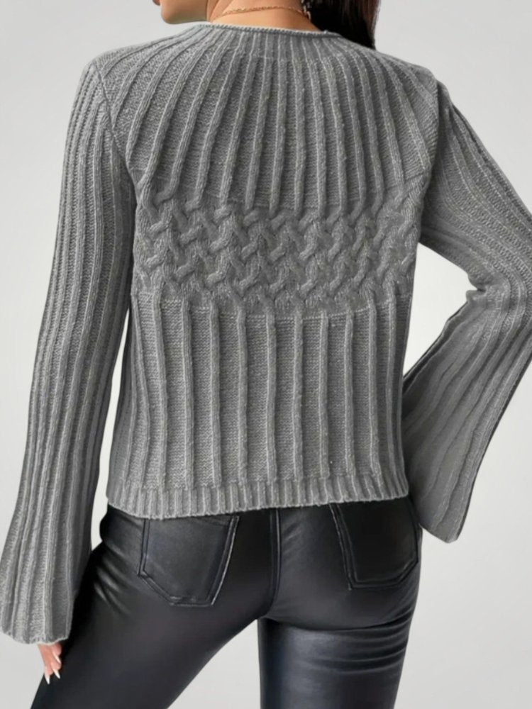 Viktoria-luise | Eleganten pulover z razširjenimi rokavi