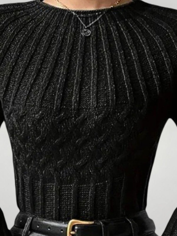 Viktoria-luise | Eleganten pulover z razširjenimi rokavi