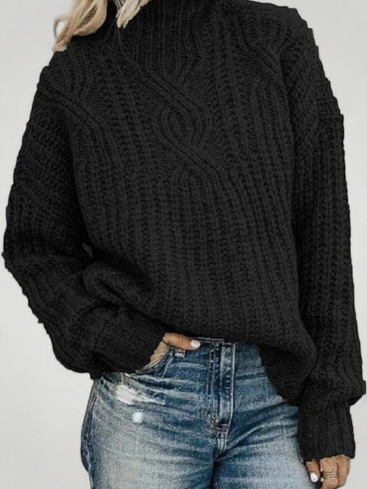 Ursel | Pulover z visokim ovratnikom za eleganco
