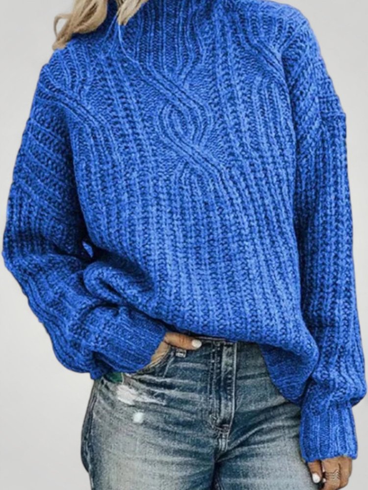 Ursel | Pulover z visokim ovratnikom za eleganco