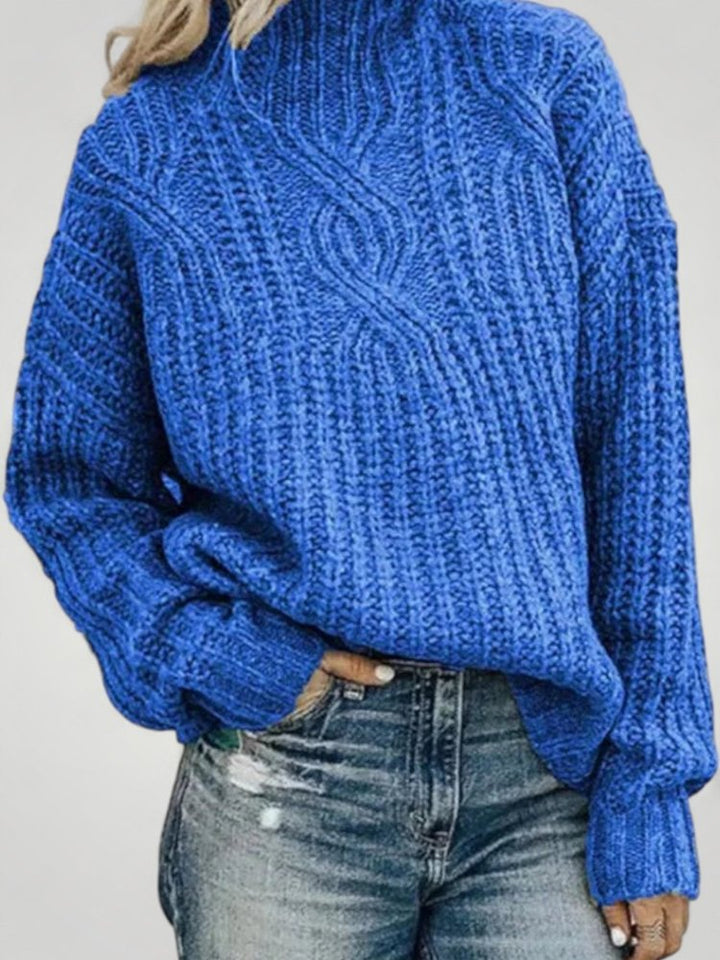 Ursel | Pulover z visokim ovratnikom za eleganco