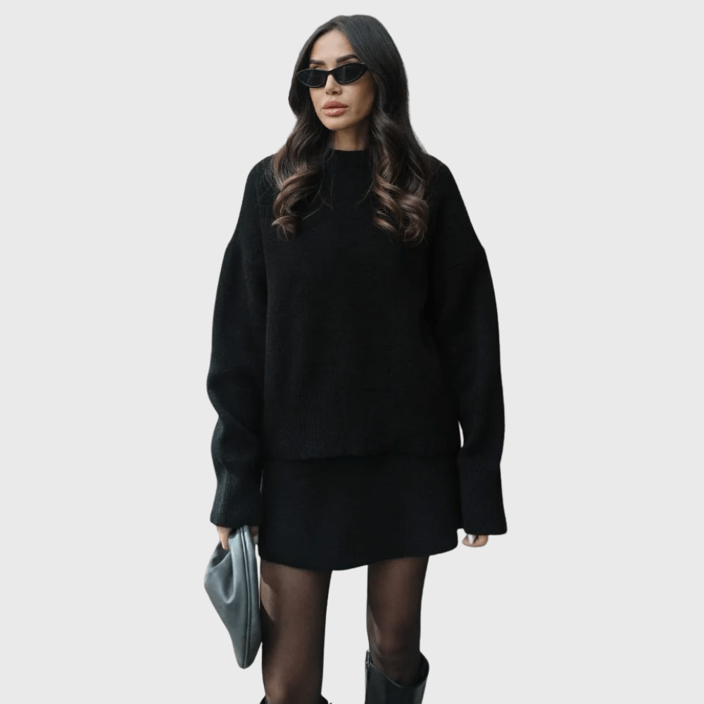 Nora | Komplet iz mehkega pletenja