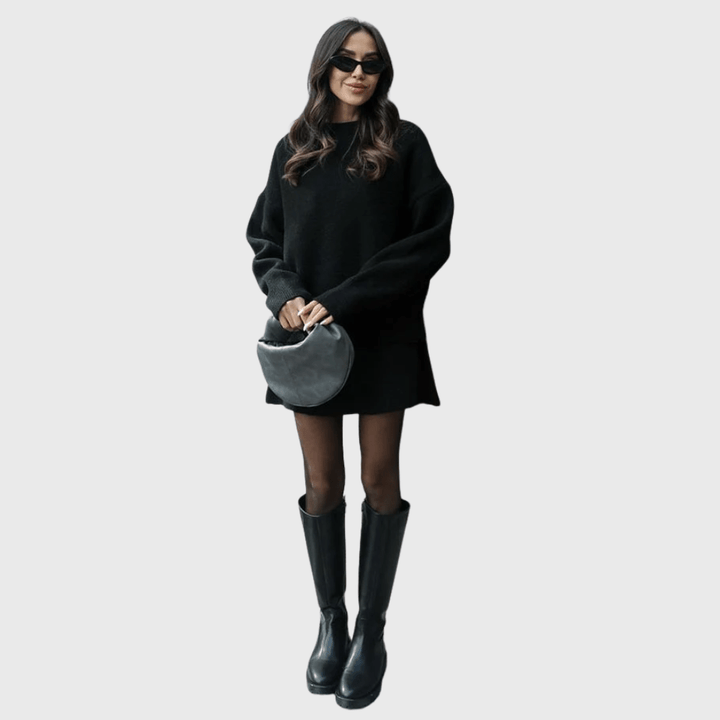 Nora | Set iz mehkega pletenega materiala