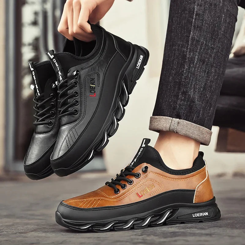 Thomas | Visokokakovostni, ročno izdelani usnjeni prosti čevlji v modernem dizajnu