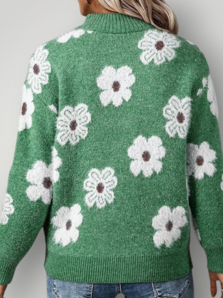 Maren | Ženski pulover z zadrgo za udobje