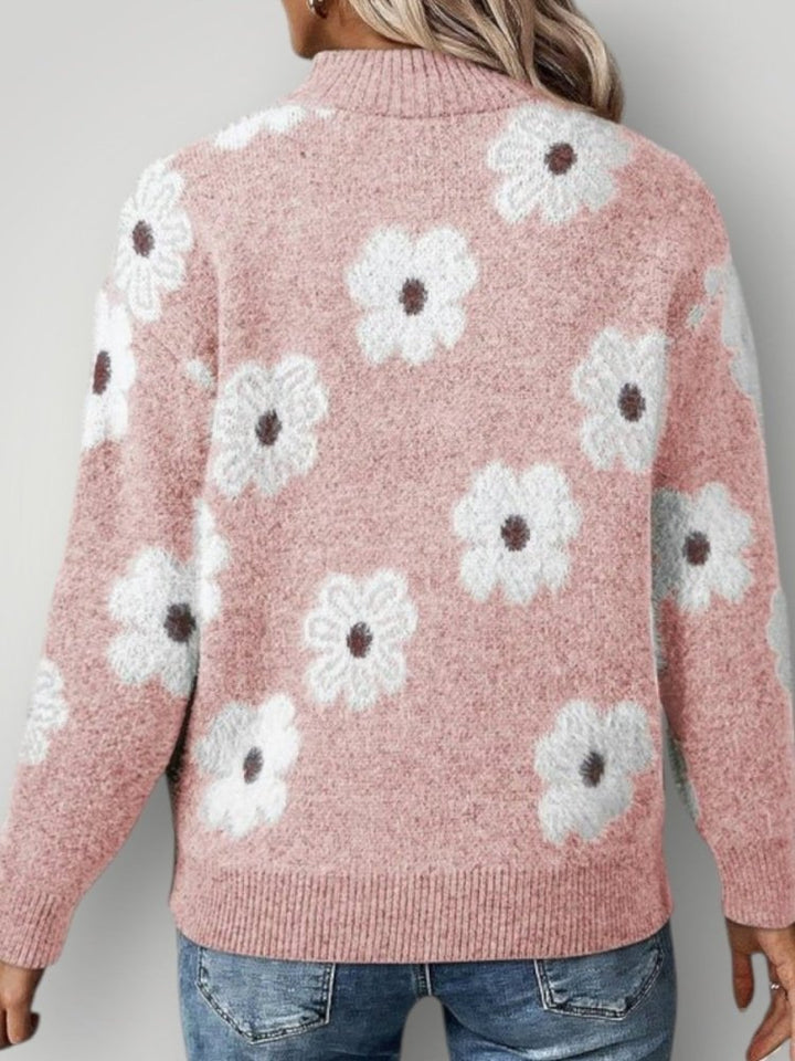 Maren | Ženski pulover z zadrgo za udobje