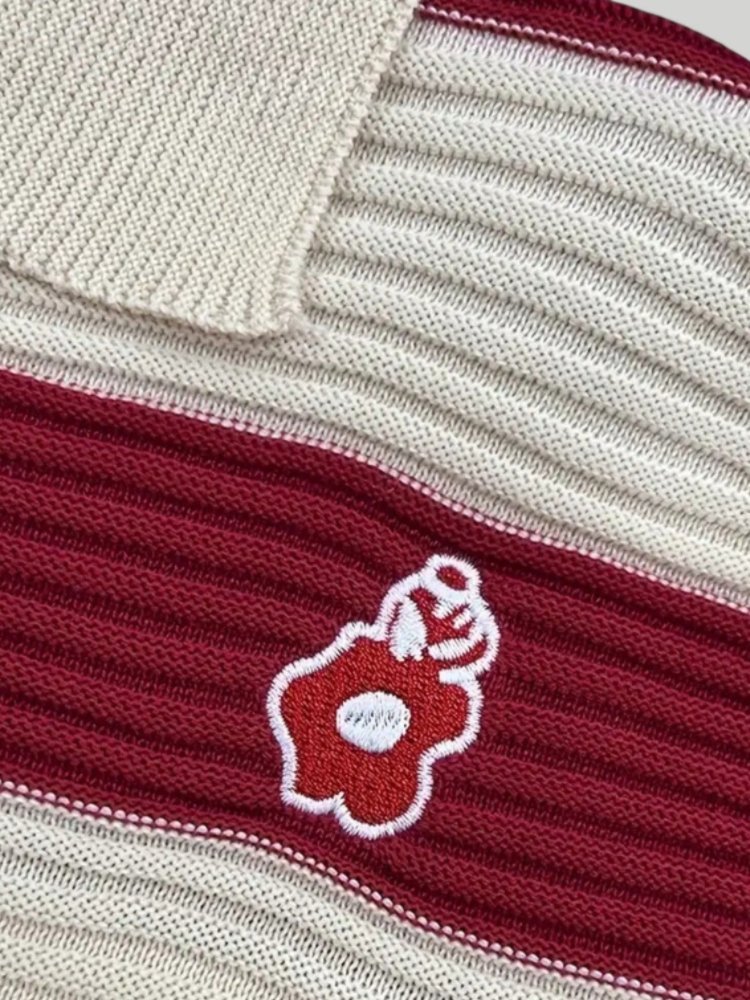 Tabea | Eleganten jesenski pulover z detajlom vozla