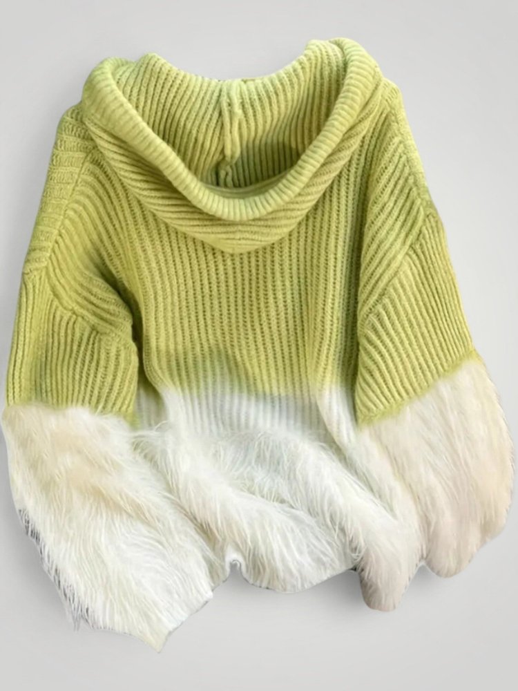 Silke | Eleganten pulover s kapuco za stil in udobje