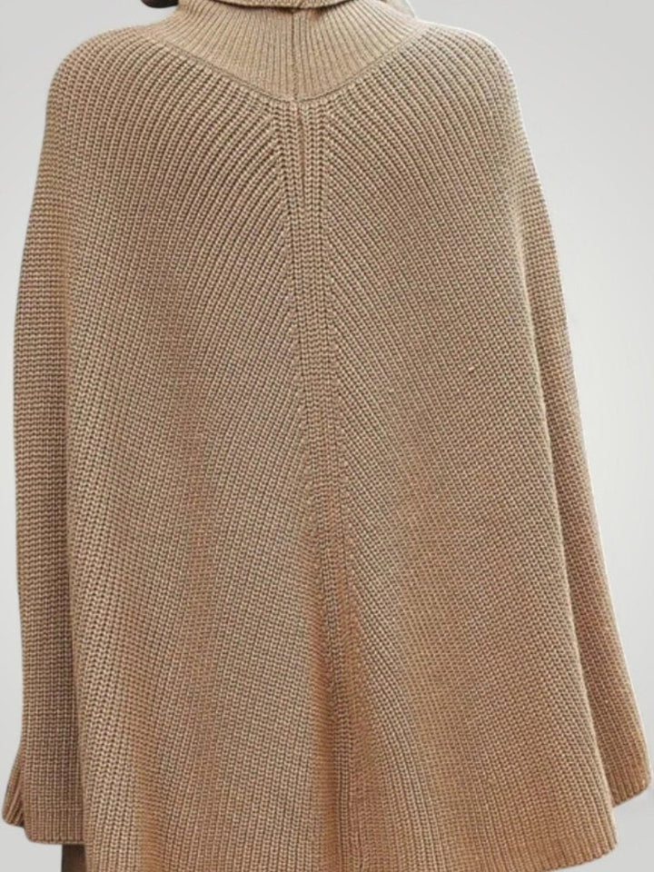 Finja | Eleganten khaki pulover za ženske z udobjem