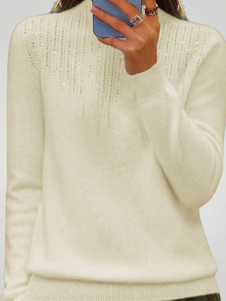 Annelie | Eleganten pulover z dolgimi rokavi za udobje in stil