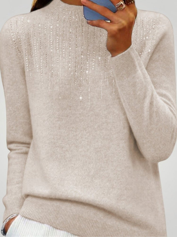 Annelie | Eleganten pulover z dolgimi rokavi za udobje in stil