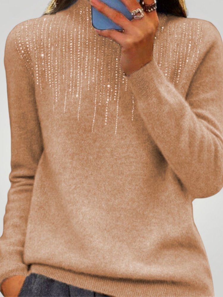 Annelie | Eleganten pulover z dolgimi rokavi za udobje in stil