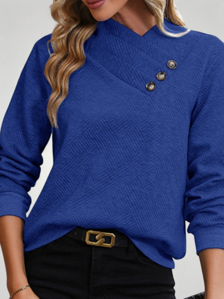 Isola | Elegantni pulover za ženske z dekorativnimi gumbi
