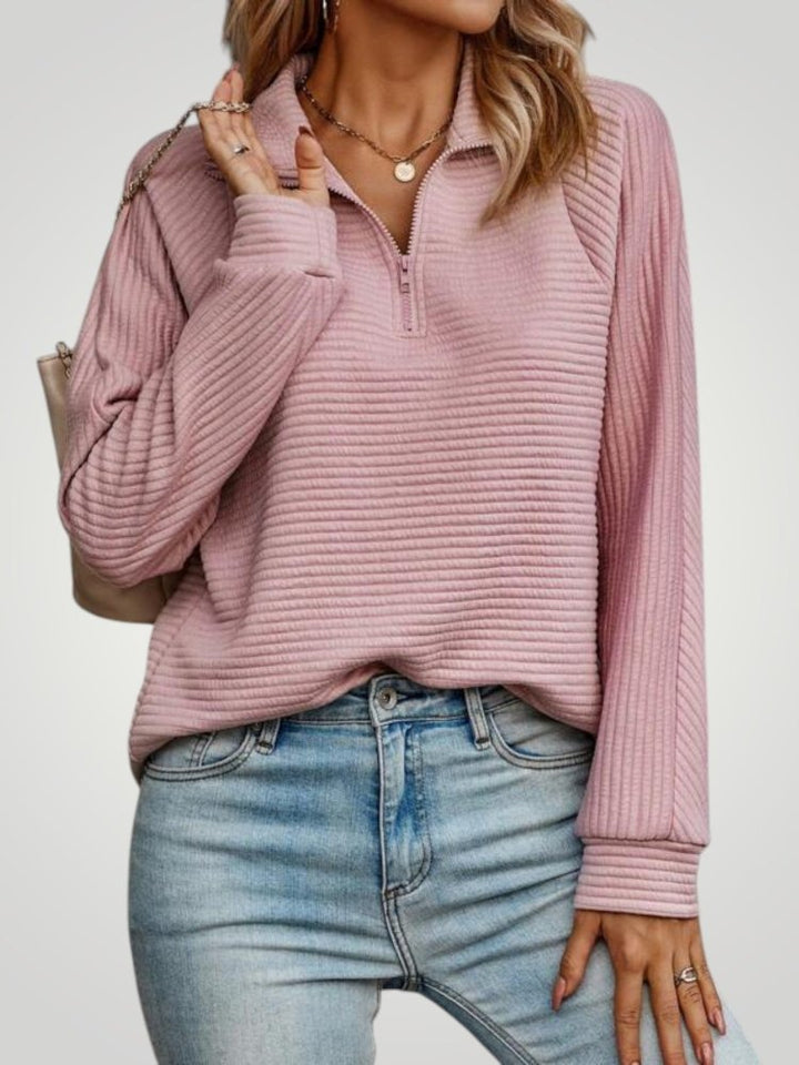 Aenne | Eleganten pulover z V-izrezom za dame z brezčasnim udobjem