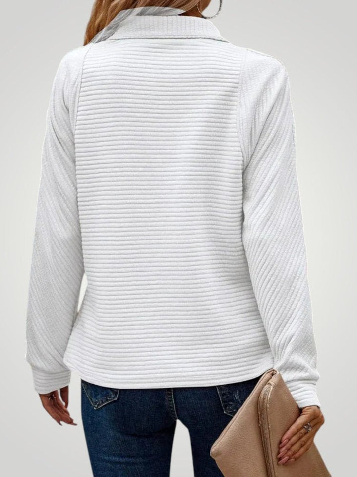 Aenne | Eleganten pulover z V-izrezom za dame z brezčasnim udobjem