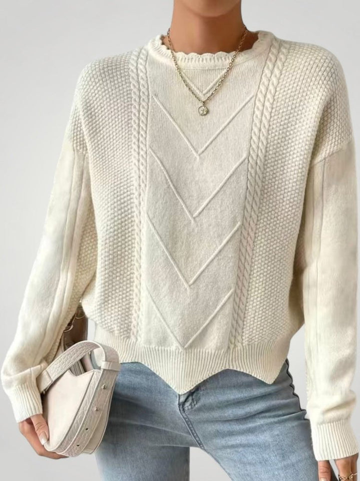 Ottilie | Eleganten zimski pulover za stil in udobje