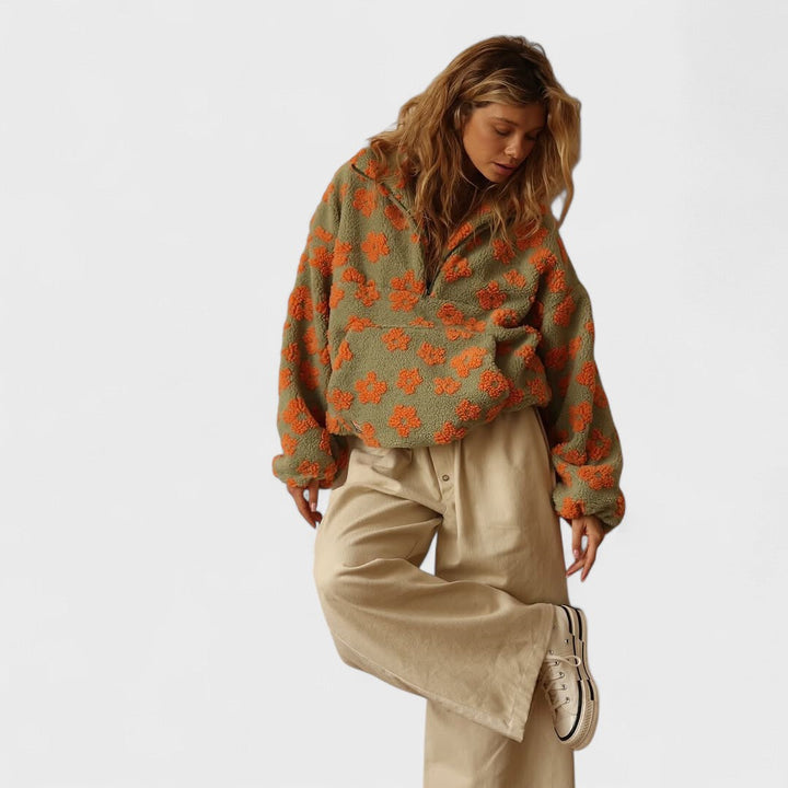 Roža | Polarni flis pulover