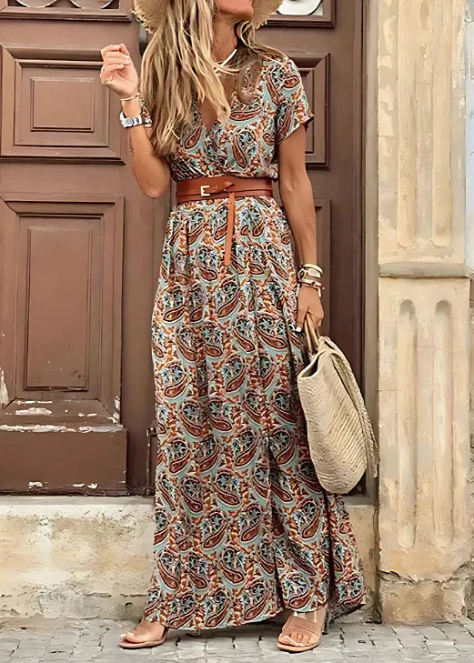 Tahlee | Elegantna Boho Maxi Obleka