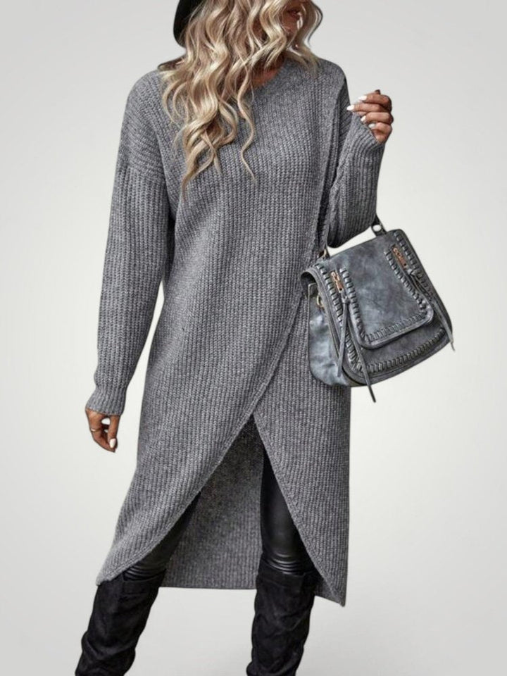 Xenia | Klasičen dolgi pulover za dame z udobnostjo