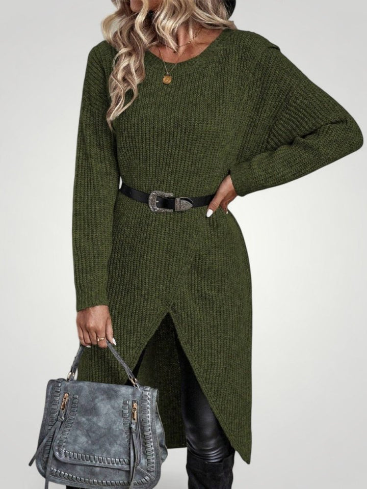 Xenia | Klasičen dolgi pulover za dame z udobnostjo