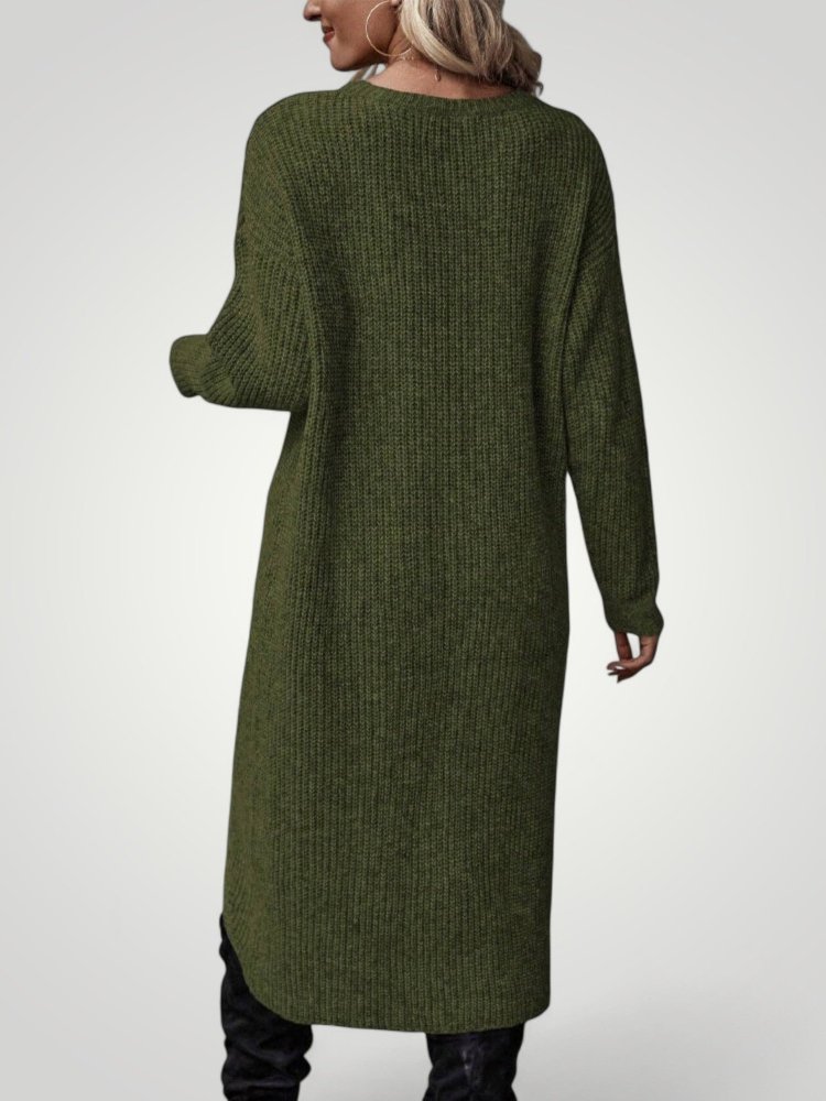 Xenia | Klasičen dolgi pulover za dame z udobnostjo