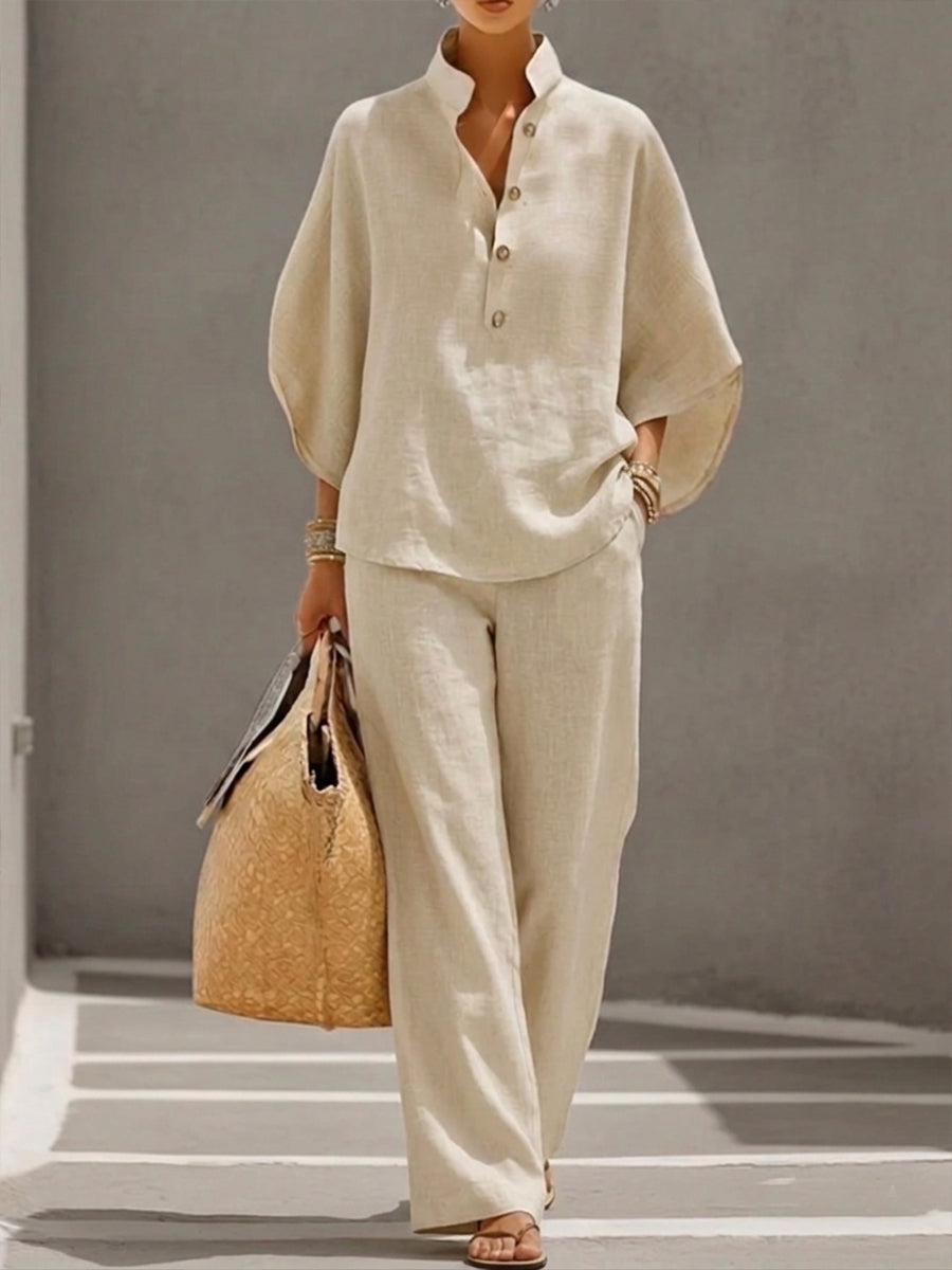 TWEEDLE LINEN SET FOR WOMEN