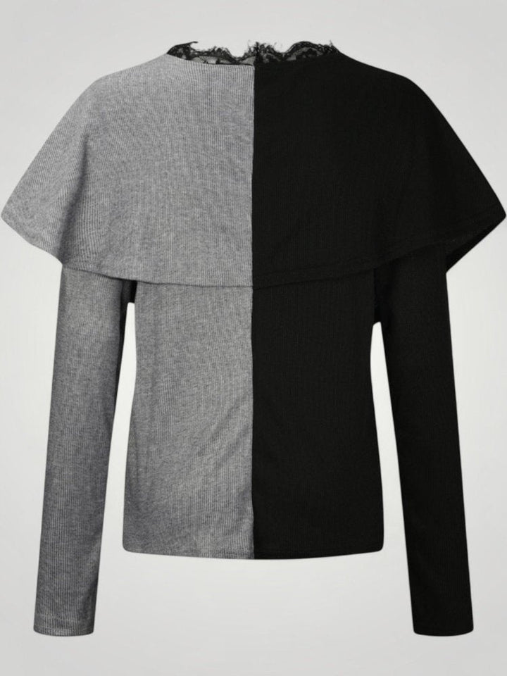 Margaretha | Elegantni pulover z motivom križa za dame